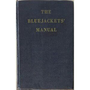 Bluejackets Manual US Naval Institute 14th Ed 1950 Illustrated HC Navy Clemens